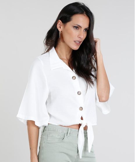Camisa-Feminina-Cropped-com-No-Manga-Curta-Off-White-9460408-Off_White_1