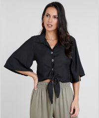 Camisa-Feminina-Cropped-com-No-Manga-Curta-Preta-9460408-Preto_1 Camisa-Feminina-Cropped-com-No-Manga-Curta-Preta-9460408-Preto_1