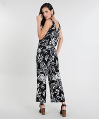 Macacao-Pantacourt-Feminino-Estampado-de-Folhagem-Alca-Media-Preto-9454611-Preto_2