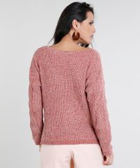 Sueter-Feminino-em-Trico-de-Chenille-Manga-Longa-Rosa-Escuro-9362699-Rosa_Escuro_2 Sueter-Feminino-em-Trico-de-Chenille-Manga-Longa-Rosa-Escuro-9362699-Rosa_Escuro_2