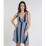 Vestido-Feminino-Curto-Listrado-com-No-nas-Alcas-Decote-V-Azul-9454345-Azul_1
