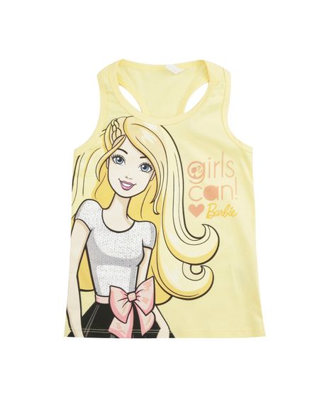 Regata-Barbie-Amarelo-Claro-8425204-Amarelo_Claro_1
