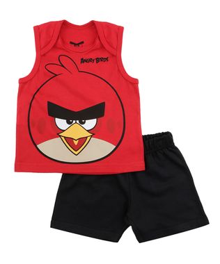 Conjunto-de-Regata-Vermelha---Bermuda-Angry-Birds-Preta-8393477-Preto_1