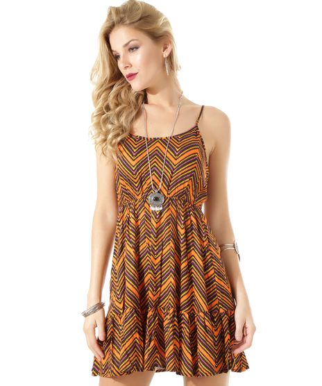 Vestido-com-Estampa-Geometrica-Laranja-8361724-Laranja_1