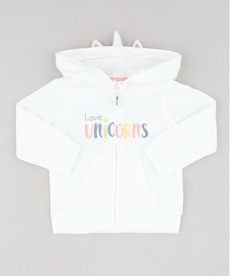 Blusao-Infantil--Love-Unicorns--em-Moletom-com-Capuz-Off-White-9349855-Off_White_1