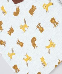 Camiseta-Infantil-Estampada-de-Bichos-com-Bolso-Manga-Curta-Gola-Careca-Cinza-Mescla-Claro-9428857-Cinza_Mescla_Claro_5