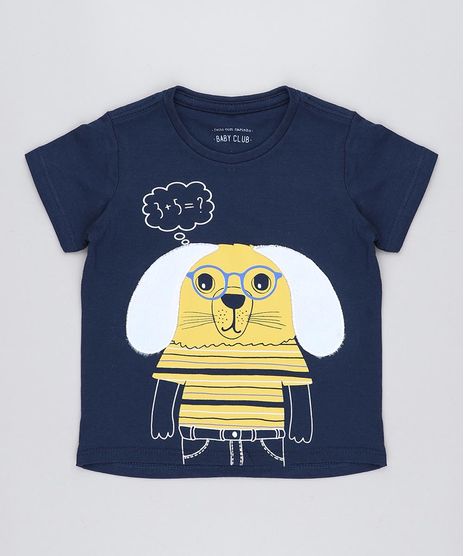 Camiseta-Infantil-Cachorro-com-Pelo-Manga-Curta-Gola-Careca-Azul-Marinho-9441593-Azul_Marinho_1