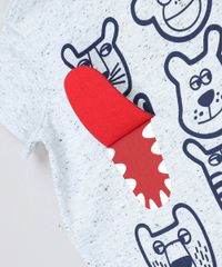 Camiseta-Infantil-com-Estampa-Interativa-de-Bichos-Manga-Curta-Gola-Careca-Cinza-Mescla-9452224-Cinza_Mescla_5