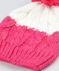 Kit-de-Gorro-Infantil-com-Pompom-e-Lurex----Luva-em-Trico-Pink-9358409-Pink_4