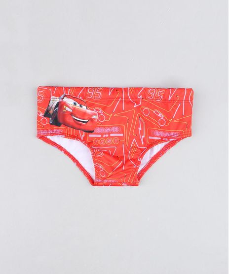 Sunga-Infantil-Carros-Estampada-Vermelha-9431178-Vermelho_1