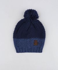 Kit-de-Gorro-Infantil-com-Pompom---Luva-em-Trico-Azul-Marinho-9358314-Azul_Marinho_2 Kit-de-Gorro-Infantil-com-Pompom---Luva-em-Trico-Azul-Marinho-9358314-Azul_Marinho_2