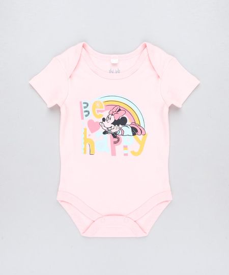 Body-Infantil-Minnie-com-Arco-Iris-Manga-Curta-Decote-Redondo-Rose-9190669-Rose_1