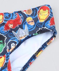 Sunga-Infantil-Os-Vingadores-Estampada-com-Protecao-UV50--Preta-9431179-Preto_3