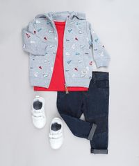 Blusao-Infantil-Estampado-com-Capuz-em-Moletom-Cinza-Mescla-9358381-Cinza_Mescla_3
