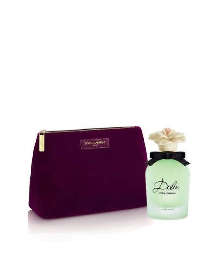 Dolce&Gabbana Dolce Floral Drops Eau de Toilette 75ml + Nécessaire Menor preço em Dolce&Gabbana Dolce Floral Drops Eau de Toilette 75ml + Nécessaire