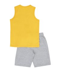 Conjunto-de-Regata-Amarela---Bermuda-Hora-de-Aventura-Cinza-Mescla-8403974-Cinza_Mescla_2