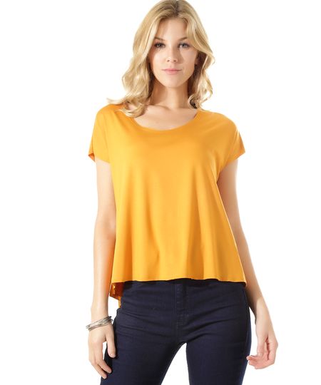 Blusa-Basica-Amarelo-Escuro-8384089-Amarelo_Escuro_1 Blusa-Basica-Amarelo-Escuro-8384089-Amarelo_Escuro_1