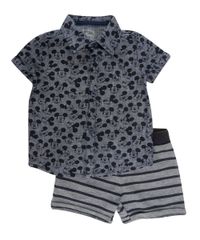 Conjunto-de-Camisa-Jeans-Mickey---Bermuda-Listrada-Cinza-8325546-Cinza_1