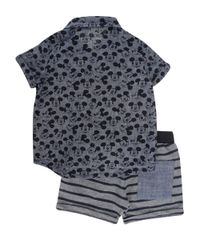 Conjunto-de-Camisa-Jeans-Mickey---Bermuda-Listrada-Cinza-8325546-Cinza_2