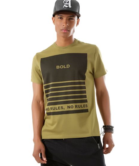 Camiseta--Bold-no-rule--Verde-Militar-8424158-Verde_Militar_1