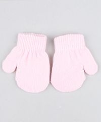 Kit-de-Gorro-Raposa-com-Orelhas---Luvas-em-Trico-Rosa-Claro-9358236-Rosa_Claro_3