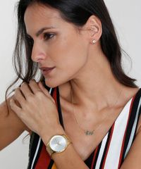 Kit-de-Relogio-Analogico-Lince-Feminino---Brinco---Colar---LRGH091L-KV66S1KX-Dourado-9527510-Dourado_2