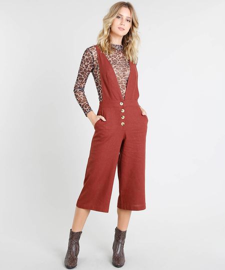 Macacao-Feminino-Pantacourt-em-Linho-com-Botoes-Marrom-9366693-Marrom_1 Macacao-Feminino-Pantacourt-em-Linho-com-Botoes-Marrom-9366693-Marrom_1