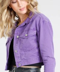 Jaqueta-de-Sarja-Feminina-Cropped-Roxa-9463446-Roxo_4