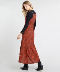 Vestido-Feminino-Midi-Estampado-Animal-Print-com-Babado-Alca-Fina-Cobre-9471982-Cobre_2