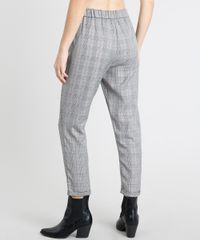 Calca-Feminina-Jogger-Estampada-Xadrez-Cinza-9402259-Cinza_2