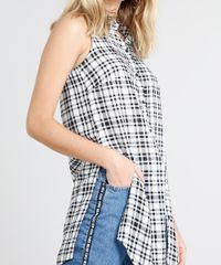 Camisa-Feminina-Longa-Estampada-Xadrez-Sem-Manga-Off-White-9364272-Off_White_4