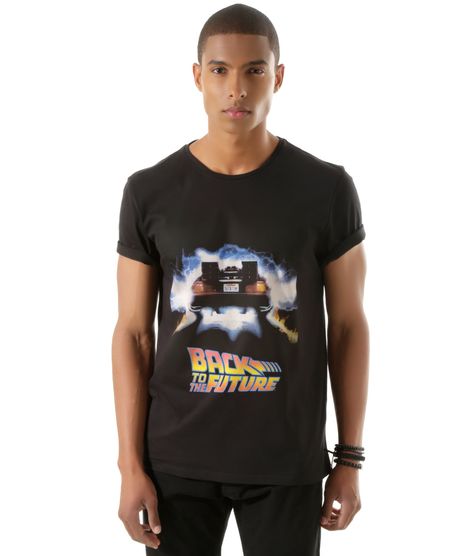 Camiseta--Back-To-The-Future--Preta-8441095-Preto_1