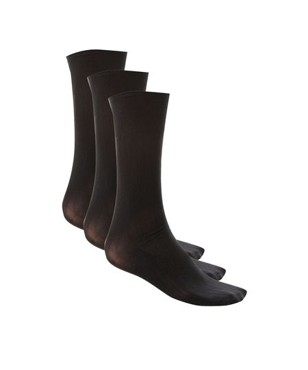 Kit-de-3-Meias-Preta-8452718-Preto_1