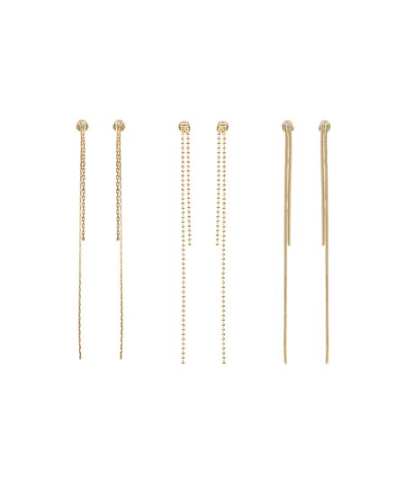 Kit-de-3-Brincos-com-Franjas-Dourado-8404751-Dourado_1