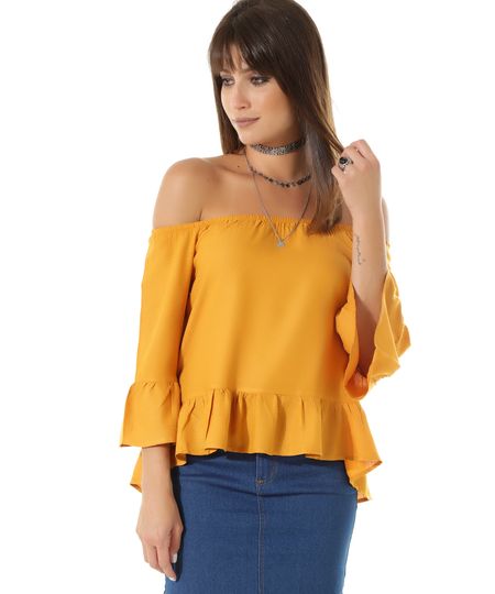 Blusa-Ombro-a-Ombro--Amarelo-Escuro-8429977-Amarelo_Escuro_1 Blusa-Ombro-a-Ombro--Amarelo-Escuro-8429977-Amarelo_Escuro_1