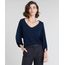 Blusa-Feminina-Ampla-Manga-3-4-Decote-V-Azul-Marinho-9425257-Azul_Marinho_1