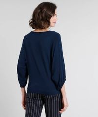 Blusa-Feminina-Ampla-Manga-3-4-Decote-V-Azul-Marinho-9425257-Azul_Marinho_2
