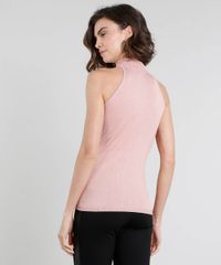 Regata-Feminina-em-Trico-com-Perolas-Gola-Alta-Rose-9337759-Rose_2