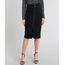 Saia-Lapis-Feminina-com-Pespontos-e-Cinto-Preta-9447979-Preto_1