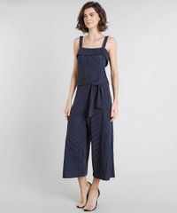 Macacao-Pantacourt-Feminino-Risca-de-Giz-com-Faixa-para-Amarrar-Azul-Marinho-9444546-Azul_Marinho_1