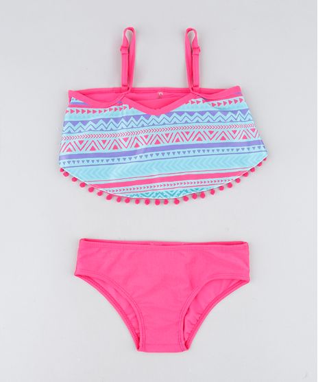 Biquini-Infantil-com-Estampa-Etnica-Protecao-UV50--Pink-9419673-Pink_1