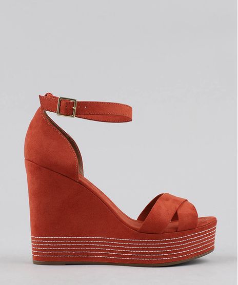 Sandalia-Feminina-Plataforma-em-Suede-com-Pespontos-Cobre-9466640-Cobre_1