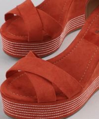 Sandalia-Feminina-Plataforma-em-Suede-com-Pespontos-Cobre-9466640-Cobre_2