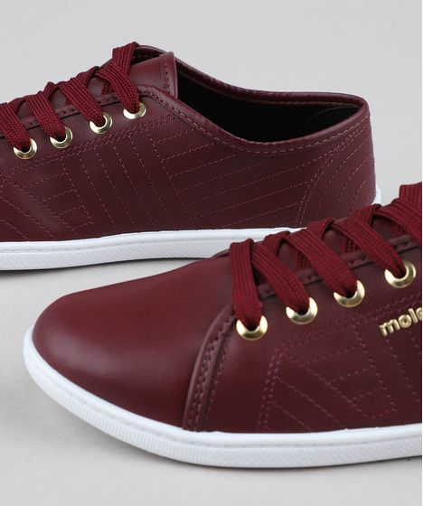 tênis vizzano pesponto caramelo