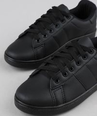 Tenis-Feminino-com-Recortes-Preto-9472577-Preto_2