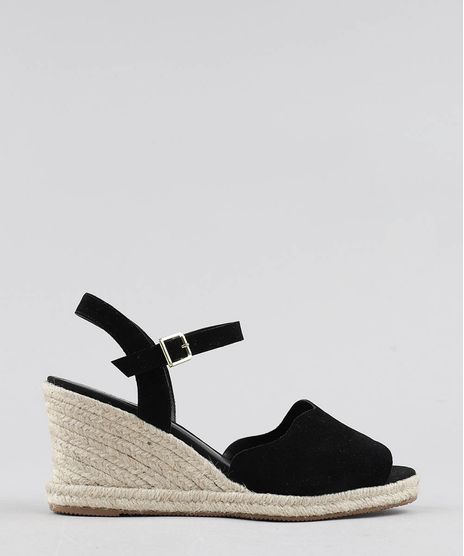 Sandalia-Feminina-Anabela-com-Corda-Preta-9466641-Preto_1