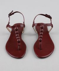 Rasteira-Feminina-com-Esferas-Vinho-9472779-Vinho_4