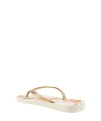 Chinelo-Ipanema-com-Estampa-de-Coracoes-Bege-8399684-Bege_3