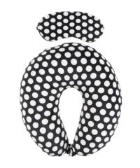 Kit-de-Apoio-de-Cabeca---Tapa-Olho-Estampado-de-Poa-Branco-8407316-Branco_1