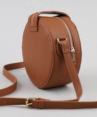 Bolsa-Redonda-Feminina-Transversal-com-Recortes-e-Tachas-Caramelo-8926674-Caramelo_4